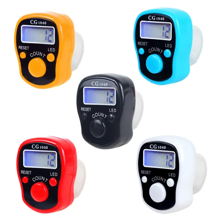 Digital Tasbeeh Light Counter With Hand Ring Finger