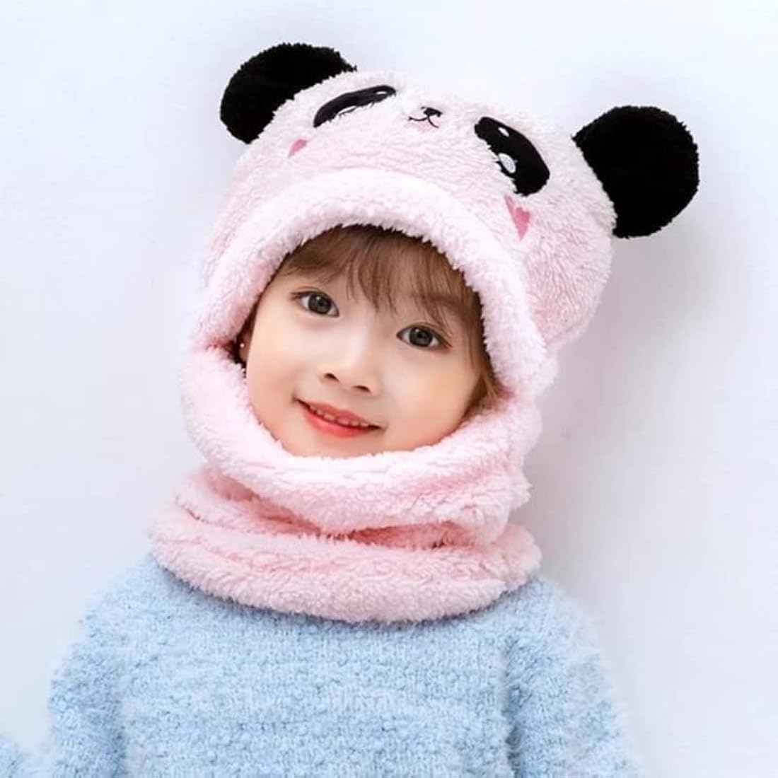 Kids Panda Wool Cap