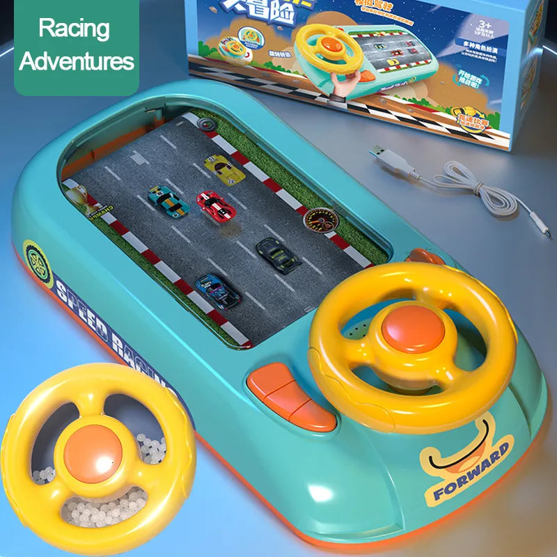 Toddler Racing Car Steering Wheel Toy