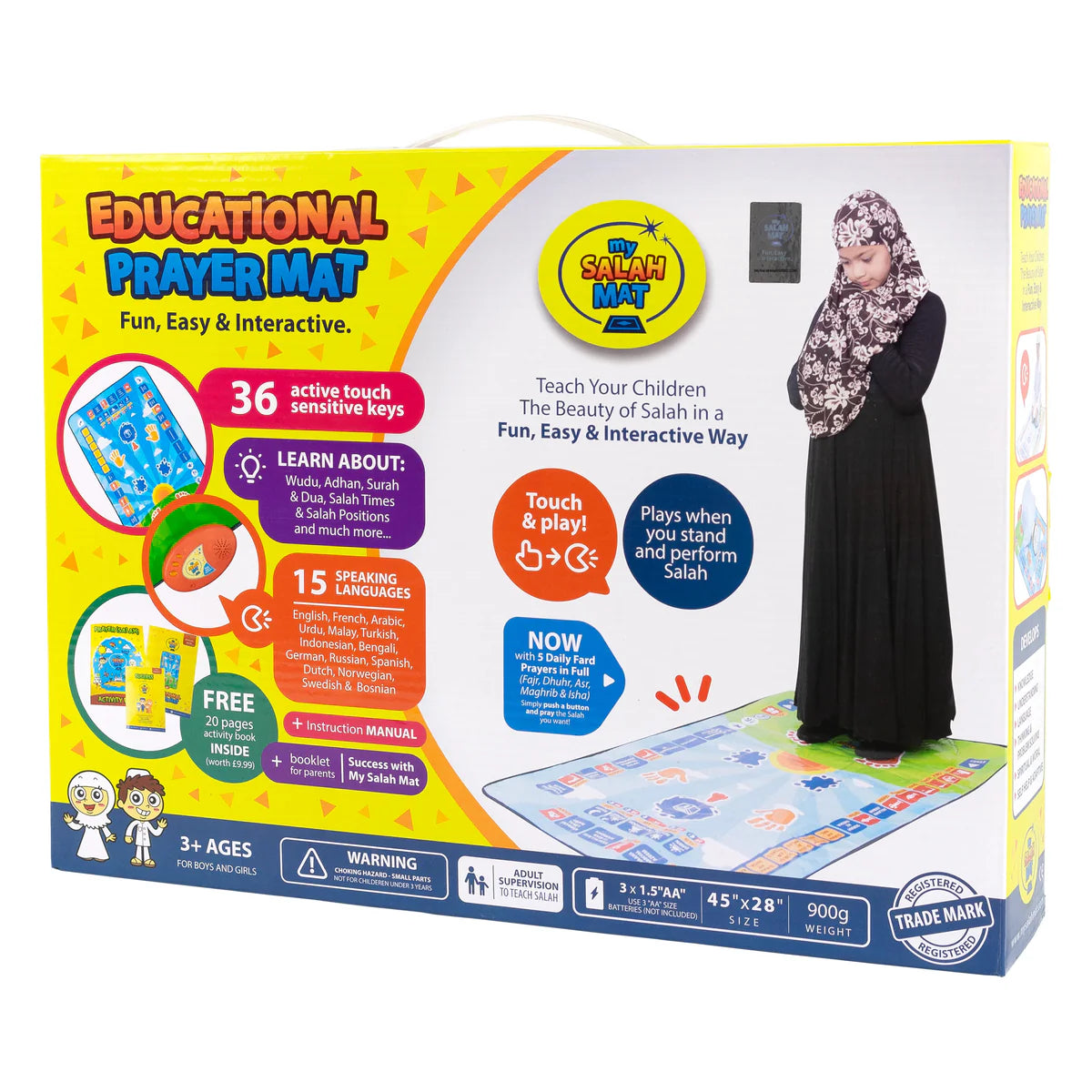 Kids Educational Smart Prayer Mat Imported