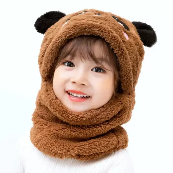 Kids Panda Wool Cap